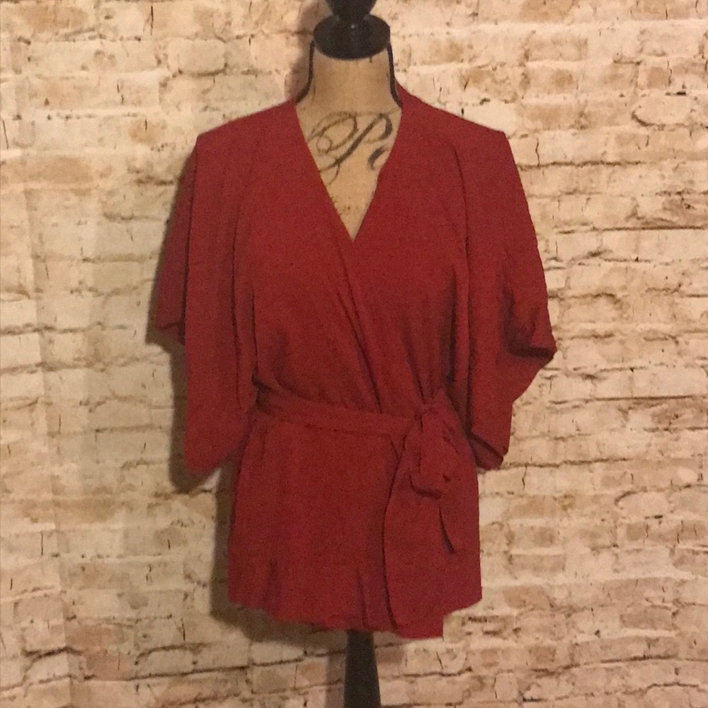 {Diane Von Furstenberg} Wrap Top